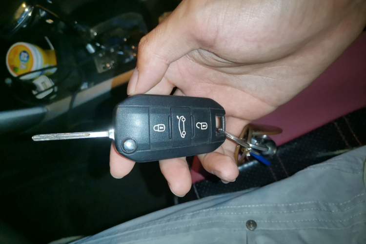 Used Citroen C3-XR 2017 1.6L Automatic Pioneer Model Vehicle Key