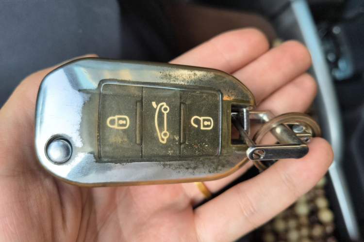 Used Citroen C3-XR 2017 1.6L Automatic Pioneer Model Vehicle Key