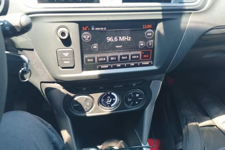 Used Citroen C3-XR 2017 1.6L Manual Pioneer Model Audio And AC Panel