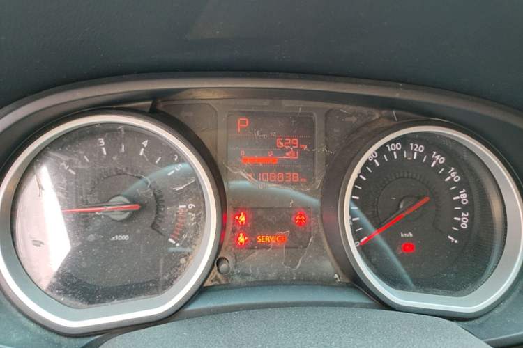 Used Citroen C3-XR 2017 1.6L Automatic Fashion Model Instrument Cluster