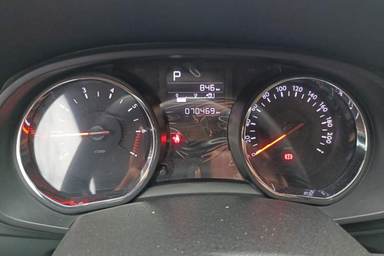 Used Citroen C3-XR 2017 230THP Automatic Pioneer Model Odometer Close Up