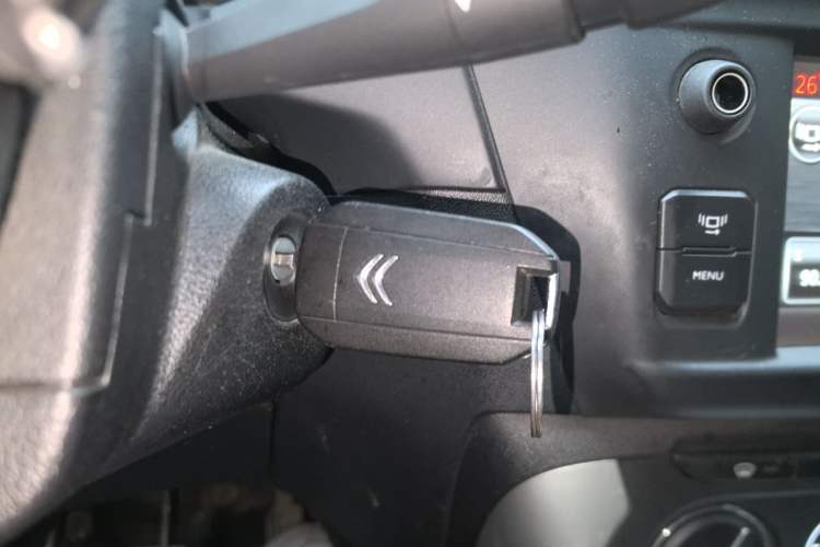 Used Citroen C3-XR 2017 1.6L Manual Pioneer Model Vehicle Key