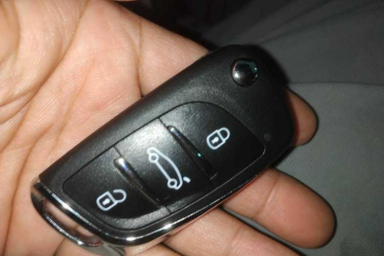 Used Citroen C3-XR 2018 1.6L Automatic Pioneer Model Vehicle Key