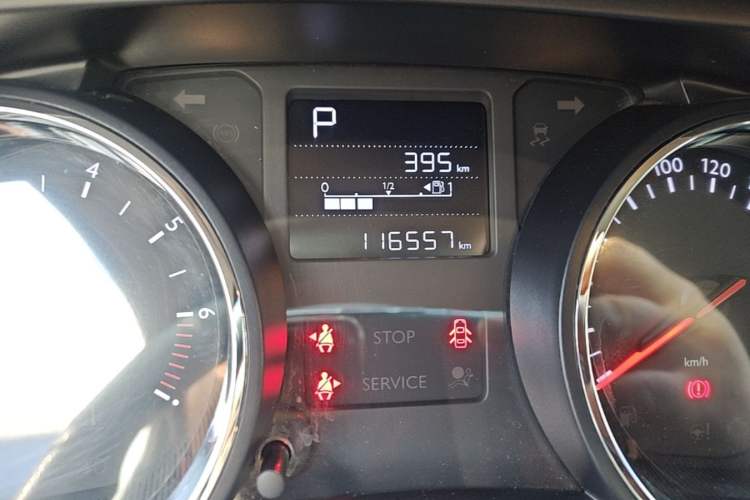 Used Citroen C3-XR 2018 Revised Version 1.6L Automatic Pioneer Edition Odometer Close Up