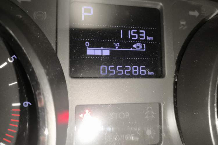 Used Citroen C3-XR 2018 1.6L Automatic Pioneer Model Odometer Close Up