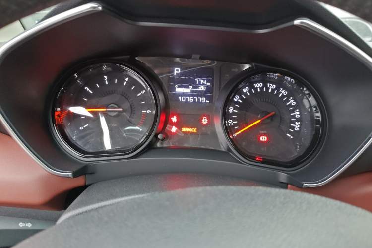 Used Citroen C3-XR 2019 190THP Automatic Xueyue Version Odometer Close Up