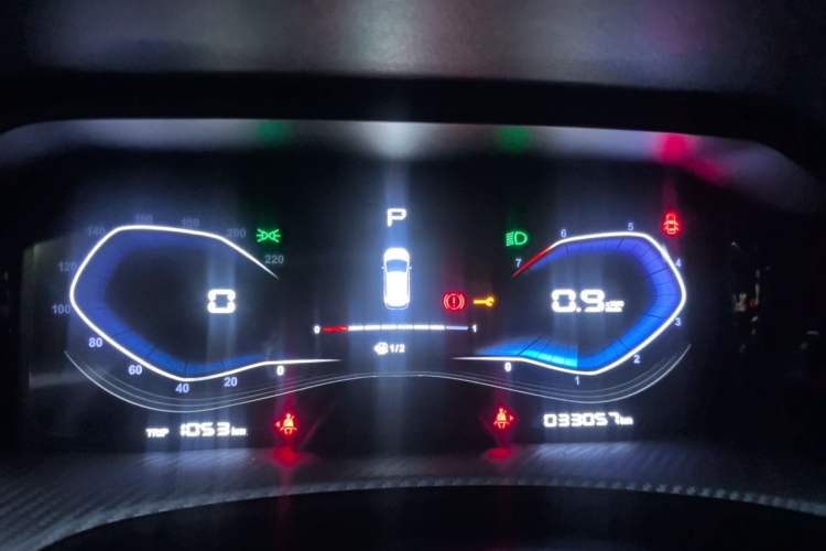 Used Citroen C3-XR 2021 190THP DCT ZhiShang Edition Instrument Cluster