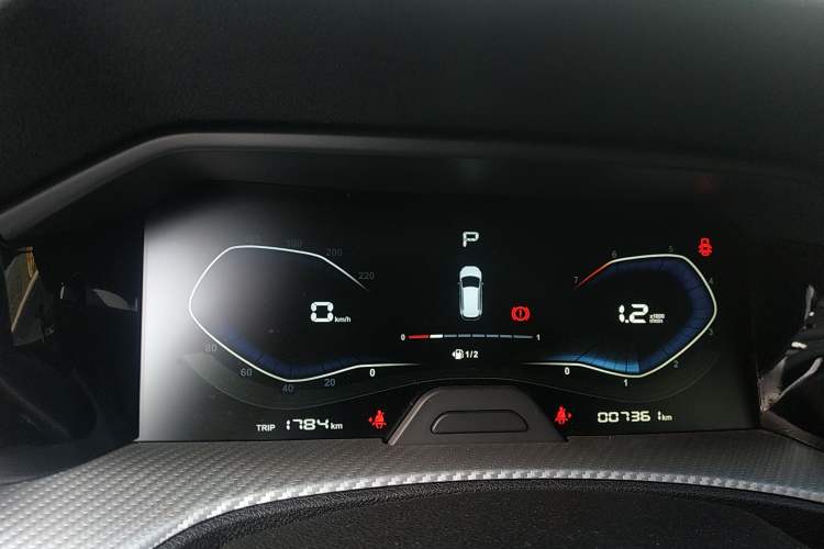 Used Citroen C3-XR 2021 190THP DCT ZhiShang Edition Instrument Cluster