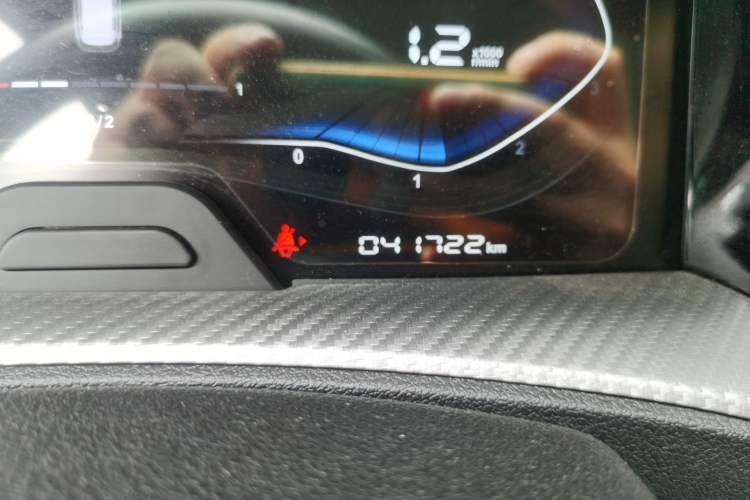 Used Citroen C3-XR 2021 190THP DCT ZhiShang Edition Odometer Close Up