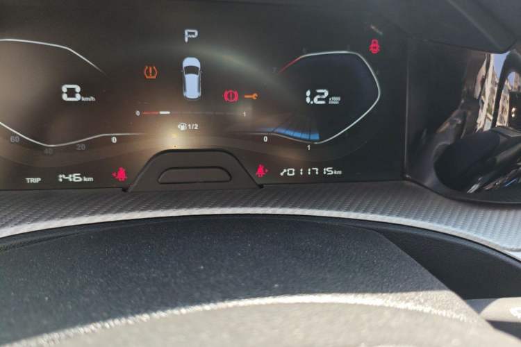 Used Citroen C3-XR 2021 190THP DCT ZhiShang Edition Odometer Close Up