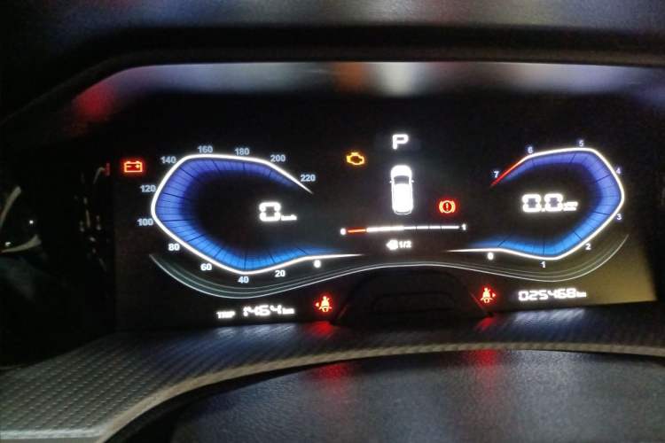 Used Citroen C3-XR 2021 190THP DCT ZhiShang Edition Odometer Close Up