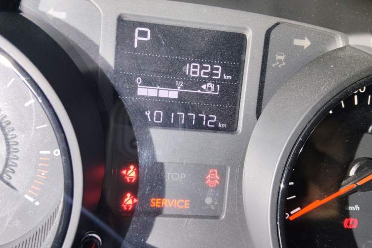 Used Citroen C3L 2020 190THP Automatic RuiSheng Edition Odometer Close Up