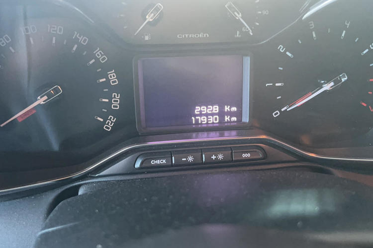 Used Citroen C4 AIRCROSS Yunyi 2018 350THP Automatic Internet E-Zhi Edition Odometer Close Up