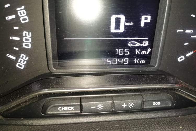 Used Citroen C4 AIRCROSS Yunyi 2018 230THP Automatic Internet E-Zhi Edition Odometer Close Up