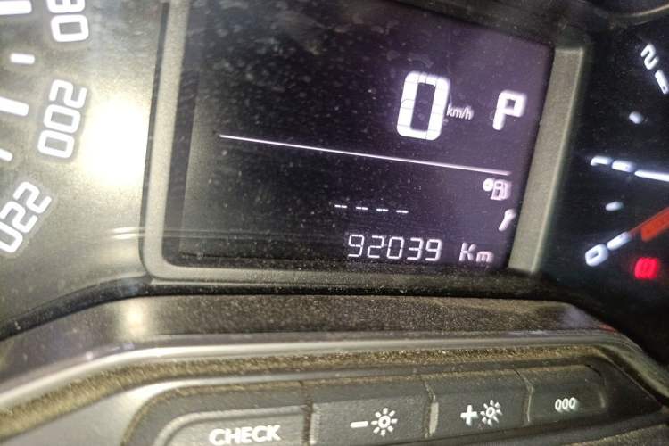 Used Citroen C4 AIRCROSS Yunyi 2018 230THP Automatic Elysee Edition Odometer Close Up