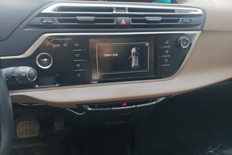 Used Citroen C4 Picasso 2015 1.6T Luxury 5-Seat Model Audio And AC Panel