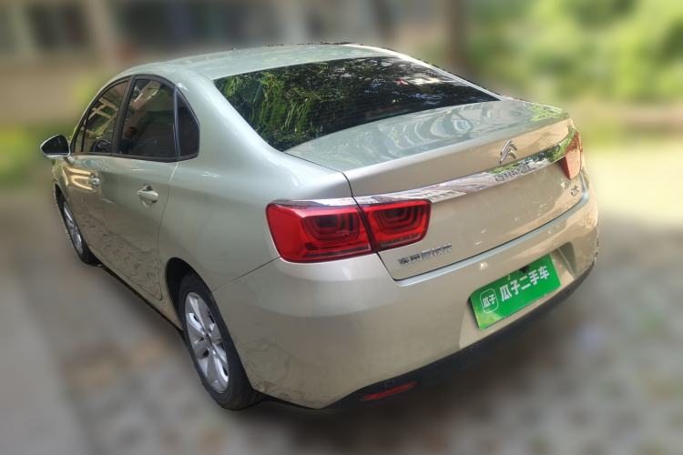 Used Citroen C4 Sega 2016 1.6L Manual Comfort Model Rear Left 45 Deg