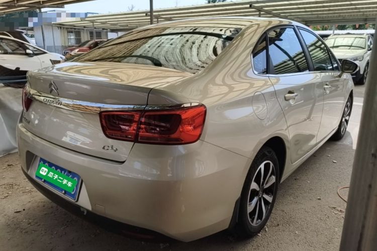Used Citroen C4 Sega 2016 1.6L Automatic Luxury Model Rear Right 45 Deg