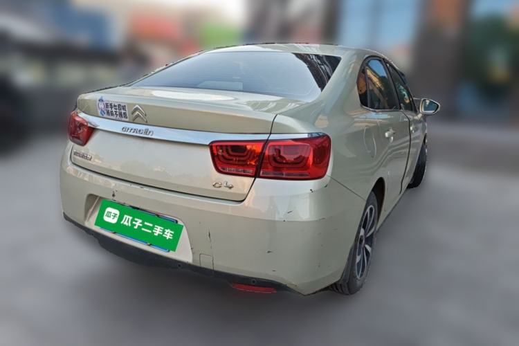 Used Citroen C4 Sega 2016 1.6L Automatic Luxury Model Rear Right 45 Deg