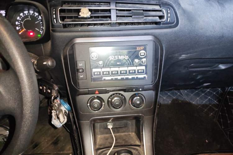 Used Citroen C4 Sega 2016 1.6L Manual Comfort Model Audio And AC Panel