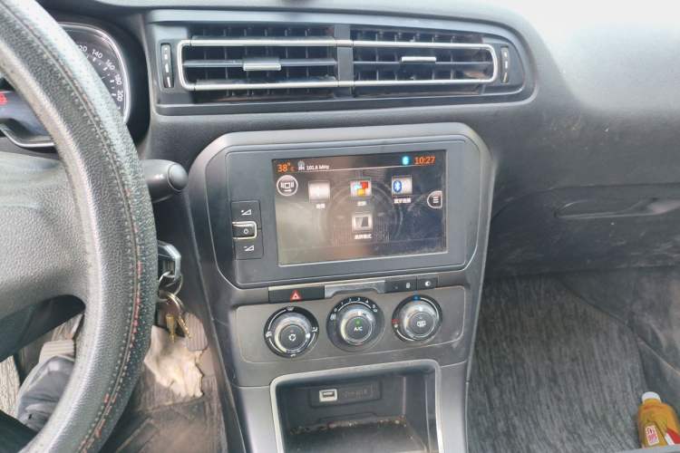 Used Citroen C4 Sega 2016 1.6L Manual Comfort Model Audio And AC Panel