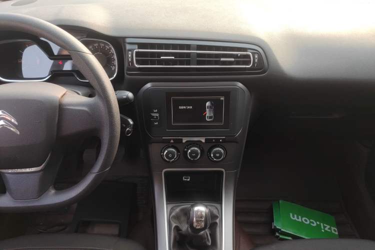 Used Citroen C4 Sega 2016 1.6L Manual Comfort Model Audio And AC Panel
