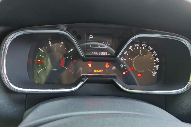 Used Citroen C4 Sega 2016 1.6L Automatic Comfort Model Instrument Cluster