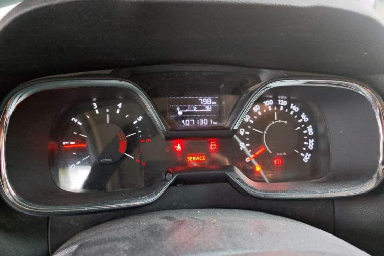 Used Citroen C4 Sega 2016 Joyful Edition 1.6L Manual Luxury Model Instrument Cluster