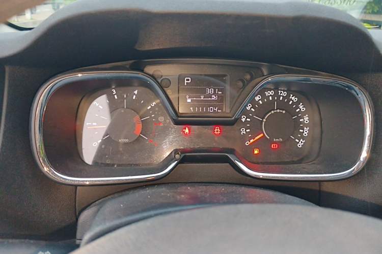 Used Citroen C4 Sega 2016 1.6L Automatic Comfort Model Instrument Cluster