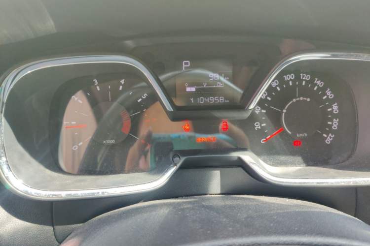 Used Citroen C4 Sega 2016 1.6L Automatic Comfort Model Instrument Cluster