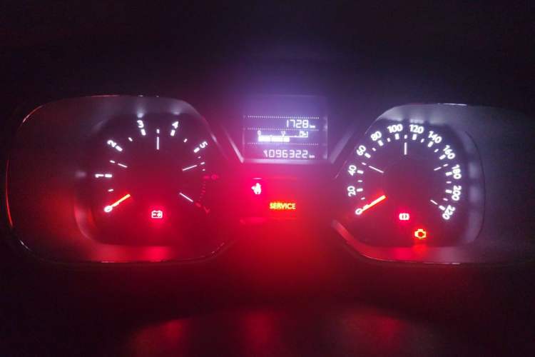 Used Citroen C4 Sega 2016 1.6L Manual Luxury Model Instrument Cluster