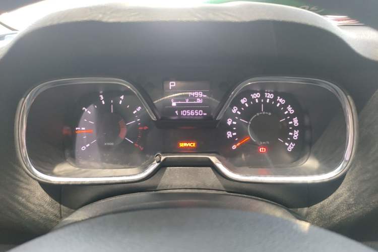 Used Citroen C4 Sega 2016 1.6L Automatic Comfort Model Instrument Cluster