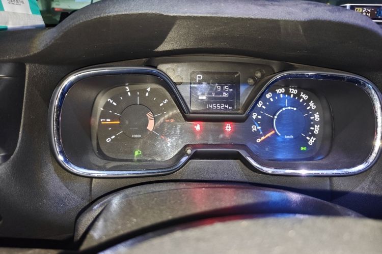 Used Citroen C4 Sega 2016 1.6L Automatic Luxury Model Odometer Close Up