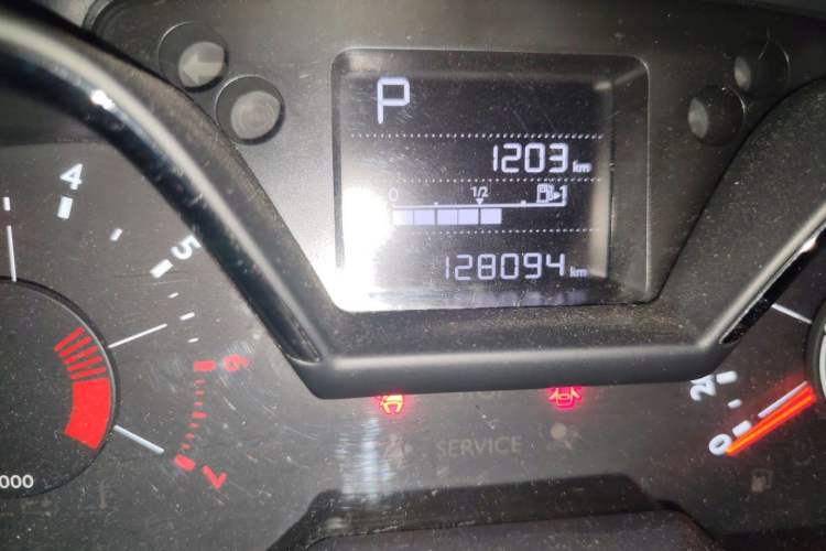Used Citroen C4 Sega 2016 1.6L Automatic Comfort Model Odometer Close Up