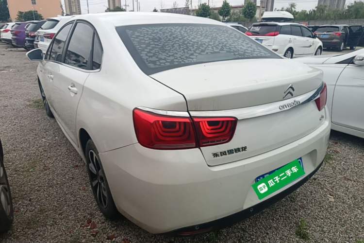 Used Citroen C4 Sega 2016 1.2THP Automatic Luxury Model Rear Left 45 Deg