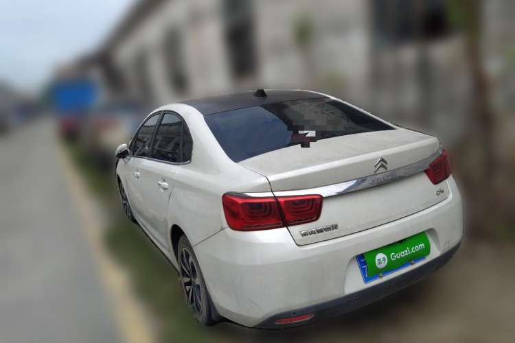 Used Citroen C4 Sega 2016 1.6L Automatic Luxury Model Rear Left 45 Deg
