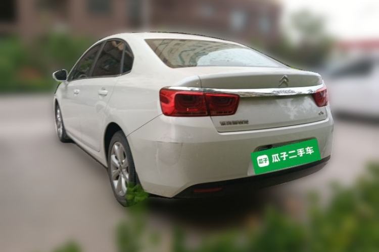 Used Citroen C4 Sega 2016 1.6L Manual Comfort Model Rear Left 45 Deg