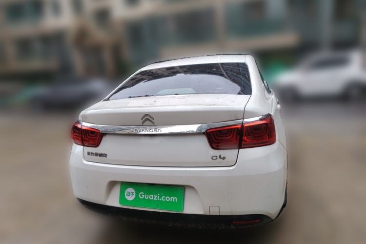 Used Citroen C4 Sega 2016 1.6L Manual Luxury Model Rear