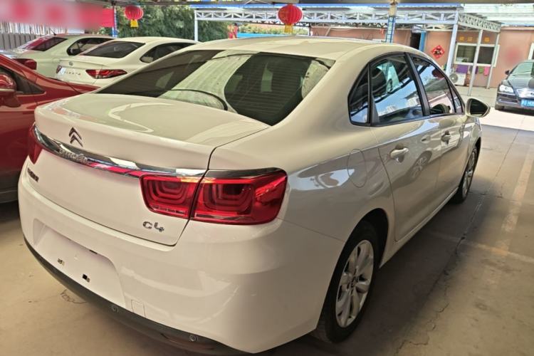 Used Citroen C4 Sega 2016 1.6L Manual Comfort Model Rear Right 45 Deg