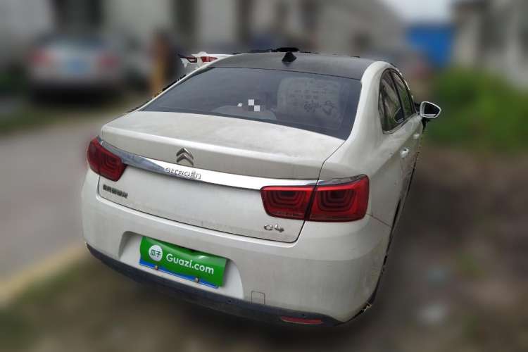 Used Citroen C4 Sega 2016 1.6L Automatic Luxury Model Rear Right 45 Deg