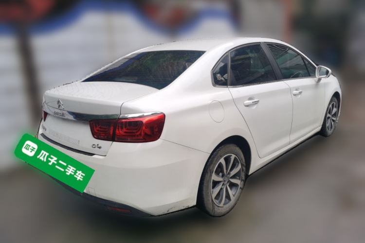 Used Citroen C4 Sega 2016 1.6L Manual Luxury Model Rear Right 45 Deg
