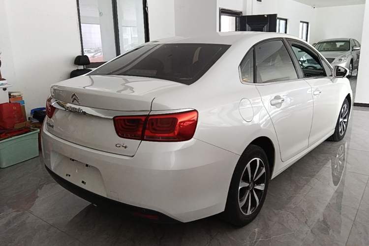Used Citroen C4 Sega 2016 1.6L Automatic Luxury Model Rear Right 45 Deg