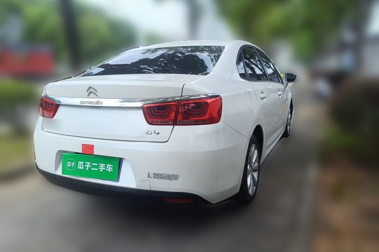 Used Citroen C4 Sega 2016 1.6L Manual Comfort Model Rear Right 45 Deg