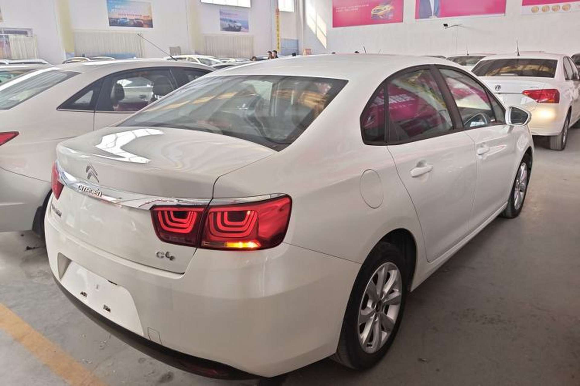 Used Citroen C4 Sega 2016 1.6L Manual Comfort Model Rear Right 45 Deg