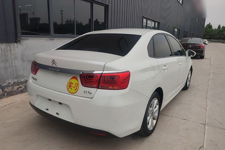 Used Citroen C4 Sega 2016 1.6L Manual Comfort Model Rear Right 45 Deg