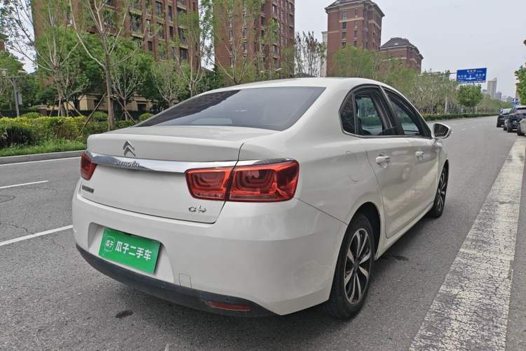 Used Citroen C4 Sega 2016 1.6L Automatic Luxury Model Rear Right 45 Deg