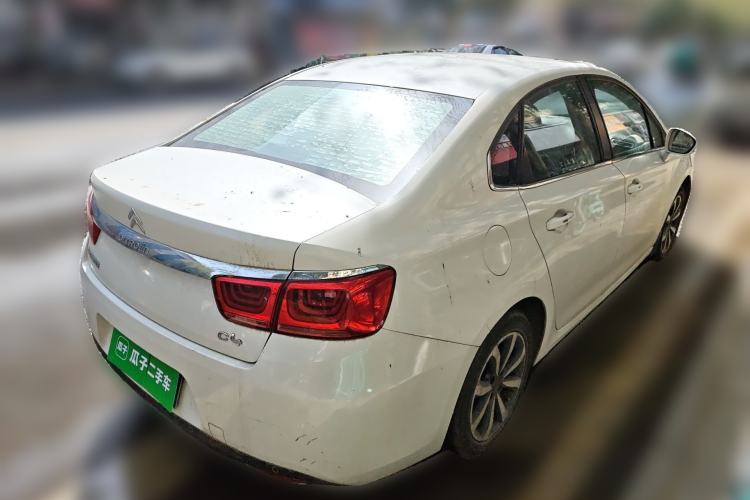 Used Citroen C4 Sega 2016 Joyful Edition 1.6L Automatic Luxury Model Rear Right 45 Deg