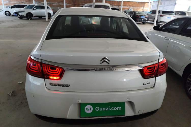 Used Citroen C4 Sega 2016 1.6L Manual Comfort Model Rear