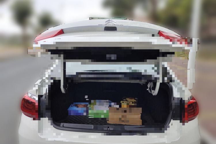 Used Citroen C4 Sega 2016 1.6L Automatic Luxury Model Trunk