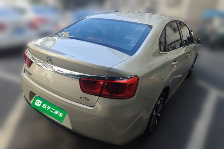 Used Citroen C4 Sega 2016 1.6L Automatic Luxury Model Rear Right 45 Deg